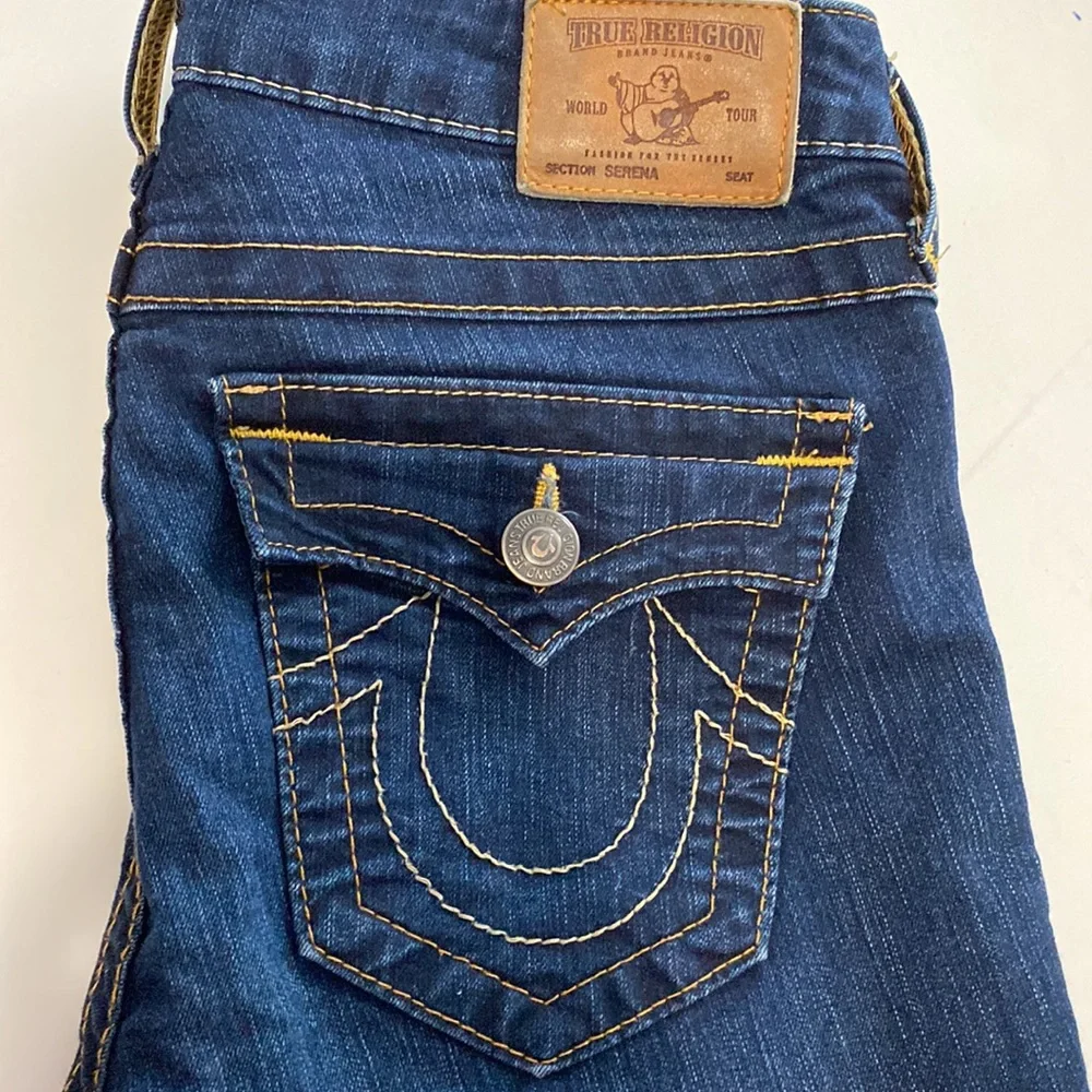 True Religión Skinny Dark Denim Jean Size 29 - Picture 13 of 14